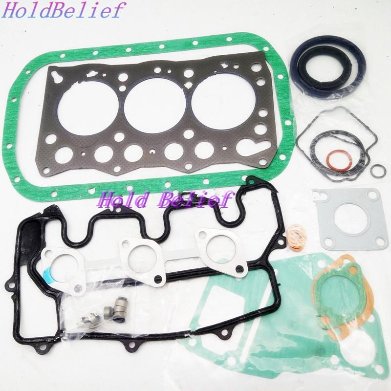 For Isuzu 3LD1 3LD2 Full Gasket Kit 5-87814-070-0 With Head Gasket For  SUMITOMO SH30 SH30UJ SH32J SH35J Mini Diesel Engine Parts