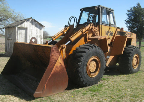 Case W36 Wheel Loader Official Workshop Service Repair Manual