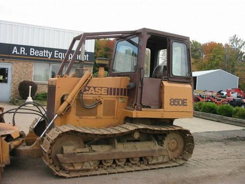 Case 850 850E 855E Crawler Dozer Workshop Service Repair & Operation Manuals Set