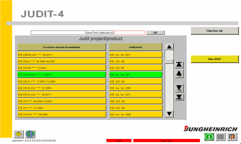 Jungheinrich Judit-4 Diagnostic Software For ALL Jungheinrich Fork Lifts - v4.35 Latest Version 2023