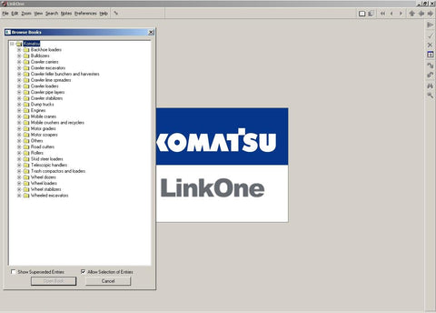 Komatsu CSS 2022 EPC Parts Book Viewer 5.11 (COMPLETE SET) FULL MODELS ALL Regions