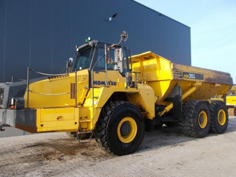Komatsu HM400-1L Articulated Dump Truck Official Workshop Service Repair Manual