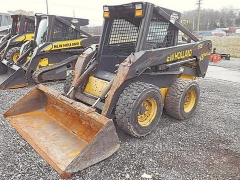 New Holland LS180.B LS185.B LS190.B Skid Steer Loader Official Workshop Service Repair Technical Manual