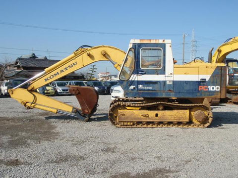 Komatsu PC100-2 PC100L-2 PC120-2 Excavator Official Workshop Service Manual