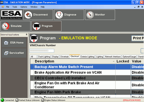 PACCAR ESA Electronic Service Analyst v5.0.0.452 NEW & Latest 09/2018 Version ! SW Flash files &  Server Update Include Paccar Programming Files & Online Installation Service