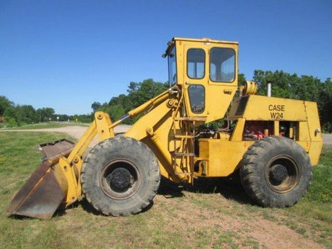 Case W24 Wheel Loader Official Workshop Service Repair Manual