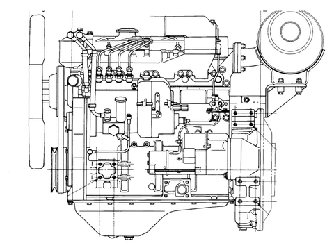 Komatsu 95 Series 4D95L-1 S4D95L-1 6D95L-1 Diesel Engine Official Service Repair Manual