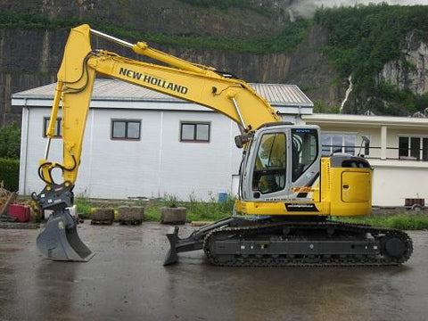 New Holland E200SR Excavator Official Workshop Service Repair Technical Manual
