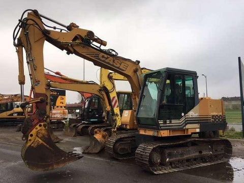 Case 588 Crawler Excavators Official Workshop Service Repair Manual
