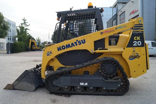 Komatsu CK20-1 Crawler Skid Steer Loader OEM Official Workshop Service