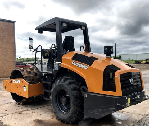 Case SV208D Tier 4B (Final) Vibratory Roller Official Workshop Service Repair Manual