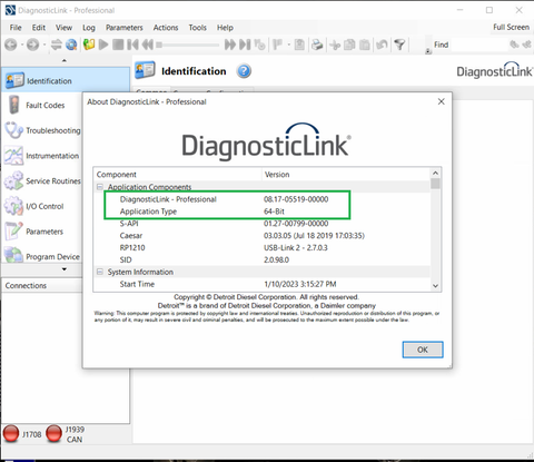 Detroit Diesel Diagnostic Link (DDDL 8.22) Professional 2025 -ALL Grayed Parameters Enabled ! ALL Level 10 !!
