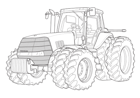 Case IH Magnum 255 Tractor Operator's Manual PN 87482608