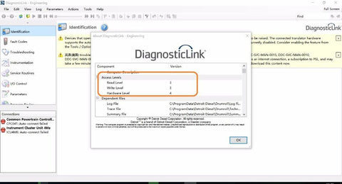 Detroit Diesel Diagnostic Link (DDDL 8.03) Engineering Level - Include Parameters Change ! Free Online Installation !