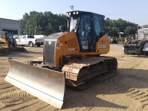 Case 750 Crawler Dozer Official Workshop Service Repair Manual