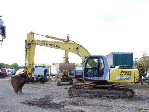 New Holland E215BJ Hydraulic Excavator Hino Engine Official Workshop Service Manual