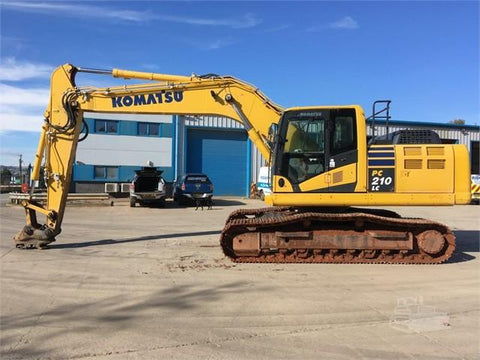 Komatsu PC210LC-10 Hydraulic Excavator Official Workshop Service Repair Technical Manual