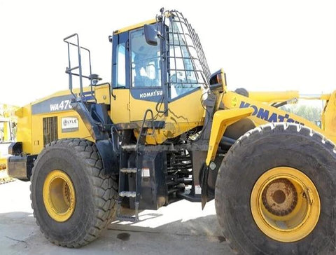 Komatsu WA470-7 Wheel Loader Official Field Assembly Instruction Manual