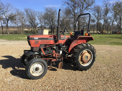 Case IH 265 Offset Tractor Official Operator's Manual
