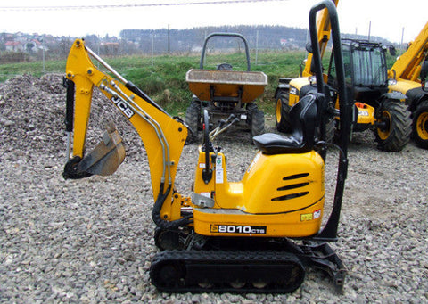 Jcb Micro, Micro Plus,Micro 8008 ,8010 Excavator & Engine Service Repair Manuals