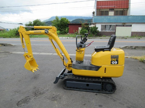 Komatsu PC09-1 Mini Excavator Official Workshop Service Repair Technical Manual