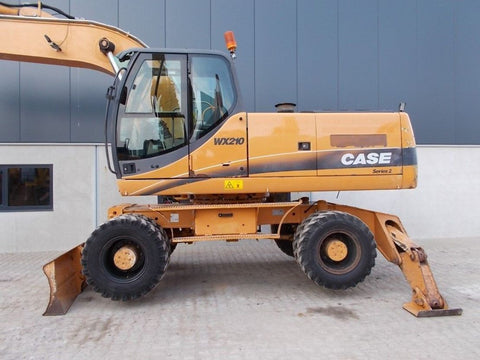 Case WX210 WX240 Tier 3 Wheeled Excavator Official Workshop Service Repair Manual