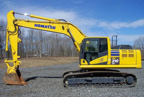 Komatsu PC210LC-10 Hydraulic Excavator Official Workshop Service Repair Technical Manual