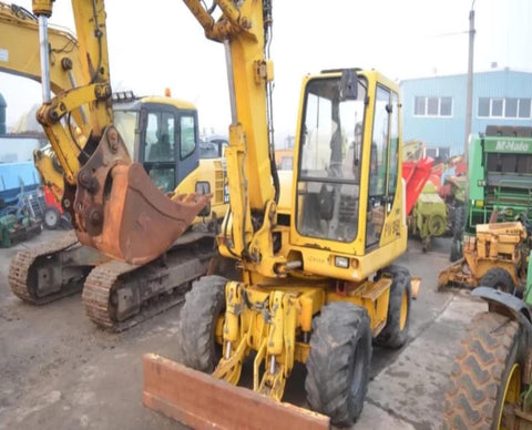 Komatsu PW95R-2 Wheeled Excavator Official Workshop Service Repair Manual