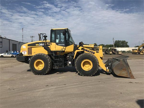 Komatsu WA380-7 Wheel Loader Official Field Assembly Instruction Manual