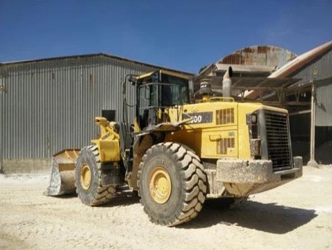 Komatsu WA480-6 WA500-6 Wheel Loader Official Workshop Service Repair Technical Manual