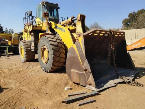 Komatsu Galeo WA600-6 Wheel Loader Official Field Assembly Instruction Manual