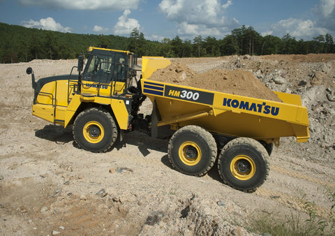 Komatsu HM300-3 Articulated Dump Truck Official Field Assembly Instruction Manual