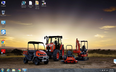KUBOTA \ TAKEUCHI Complete Diagnostics Kit With Genuine DST-i Diagnostic Adapter & CF-54 Laptop With Latest Diagmaster 2025 Software