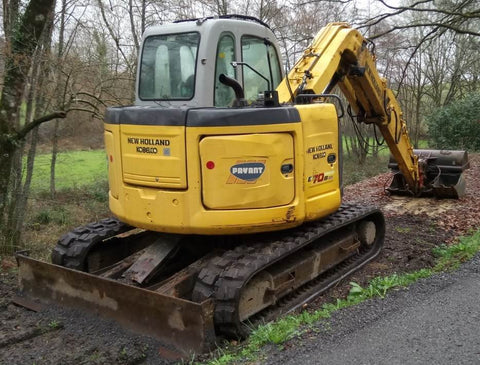 New Holland E70BSR Midi Excavator Official Workshop Service Repair Technical Manual