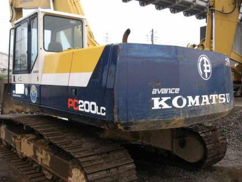 Komatsu PC200LC-5 PC200LC-5 Mighty Hydraulic Excavator Official Workshop Service Manual