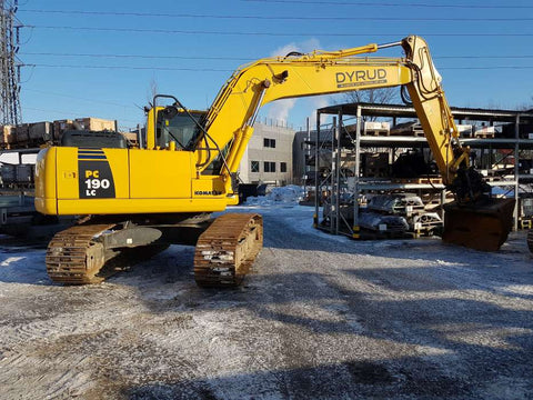 Komatsu PC190LC-8 PC190NLC-8 Hydraulic Excavator Official Workshop Service Manual