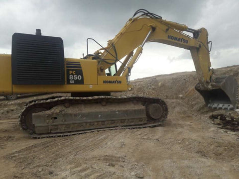 Komatsu PC850-8 PC850SE-8 Hydraulic Excavator Official Field Assembly Instruction Manual