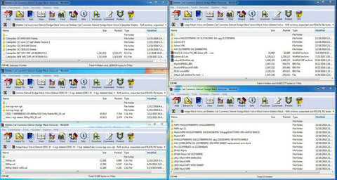 Deletes CAAT Cummings Detroit Dodge Mack Volvos Collection of DELETE files