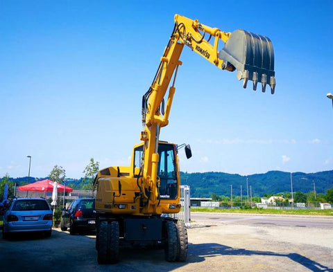 Komatsu PW75R-2 Wheeled Excavator Official Workshop Service Repair Manual