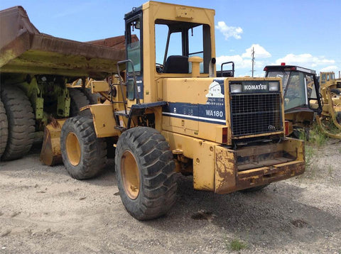 Komatsu WA180-1 Wheel Loader Official Workshop Service Repair Manual