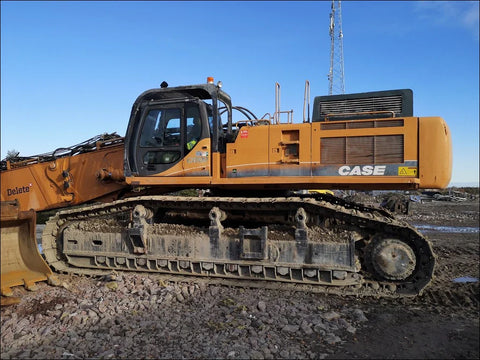 Case CX800 Tier 3 Crawler Excavator Official Workshop Service Repair Manual