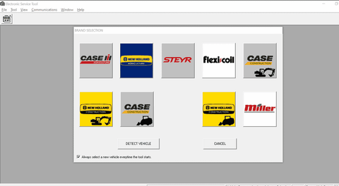 Steyr , Case IH, Flexicoil Electronic Service Tools CNH EST 9.12 Diagnostics Software 2025