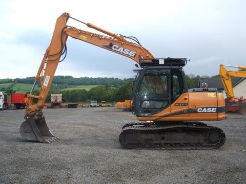 Case CX130 Crawler Excavator Official Workshop Service Repair Manual