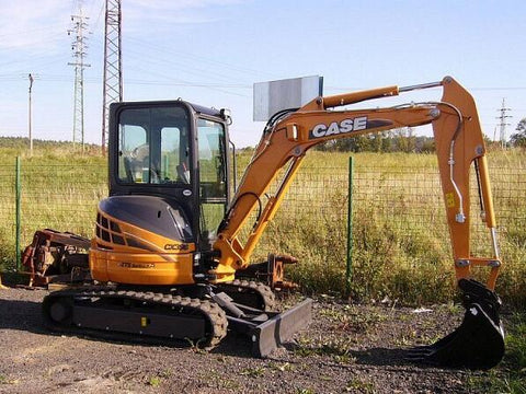 Case CX35B CX39B Hydraulic Mini Excavator Official Workshop Service Repair Manual