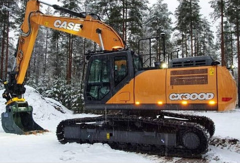 Case CX300D LC Version Tier 4B (Final) Crawler Excavator Official Workshop Service Repair Manual