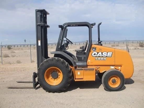 Case 586H 588H Tier 4B (Final) Rough Terrain Forklift Official Worksho ...