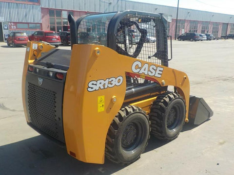 Case SR130 Tier 3 Alpha Series Skid Steer Loader Official Workshop Service Repair Manual