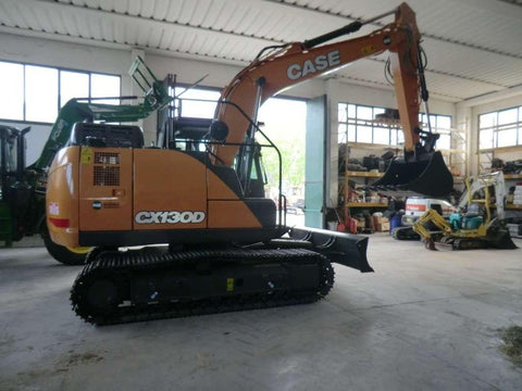 Case CX130D Crawler Excavator Official Workshop Service Repair Manual