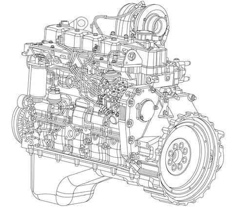 Case F4DE9684 F4DE9687 F4GE9484C*J601 F4GE9484 F4GE9684 NEF Tier 3 Engine Official Workshop Service Repair Manual