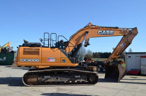 Case CX300D Crawler Excavator Official Workshop Service Repair Manual